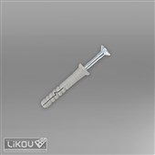 LIKOV Zarážecí hmoždinka se zápustnou hlavou ZHZ-PP pr. 8mm, délka 80mm